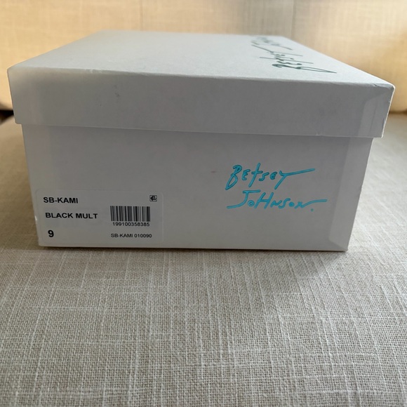 Betsey Johnson Multicolor Women's Kami Block Heel Dress Sandals - Size 9 - Picture 2 of 7